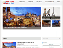 Tablet Screenshot of newyearseveidea.com